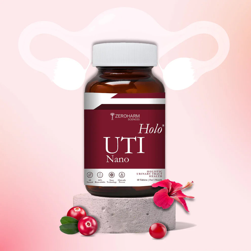 Zeroharms Holo Uti (Urinary Tract Infection) Tablets