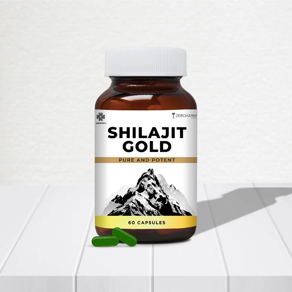 Zeroharm Pure Shilajit Gold Capsules