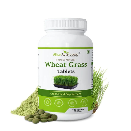 Attar Ayurveda Wheat Grass Tablets
