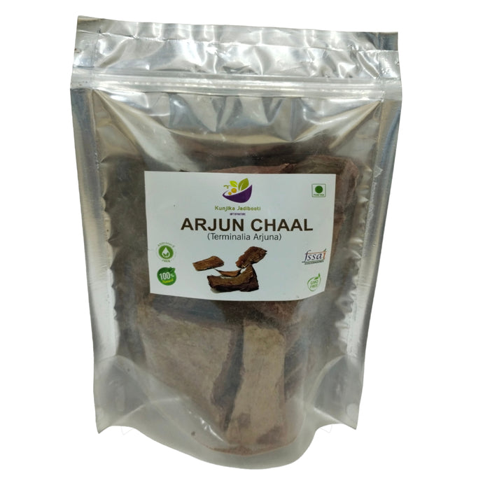 Kunjika Jadibooti Arjun Ki Chaal - Dried- Terminalia Arjuna - Raw