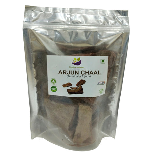 Kunjika Jadibooti Arjun Ki Chaal - Dried- Terminalia Arjuna - Raw