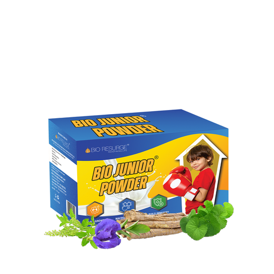 Bio Junior Ayurveda Powder To Improve Child Memory & Physical Growth