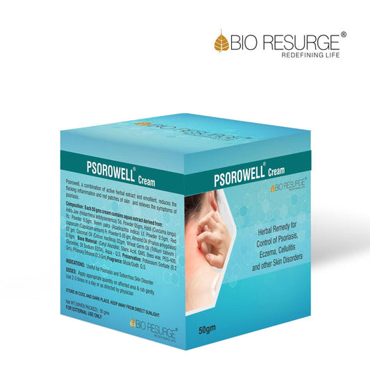 Bio Resurge Psorowell Cream | Eczema Cream | Psoriasis Medication