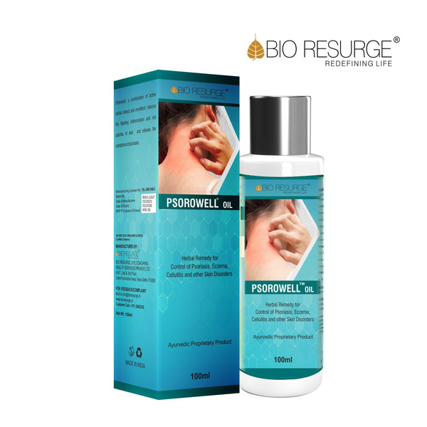 Bio Resurge Psorowell Oil for Psoriasis and Seborrhea Skin Disorder