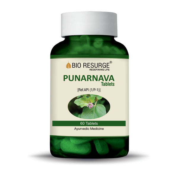 Bio Resurge Punarnava Tablets helps improve kidney health & urinary health