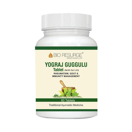 Bio Resurge Yograj Guggulu Tablet For Rheumatism, Gout & Immunity Management