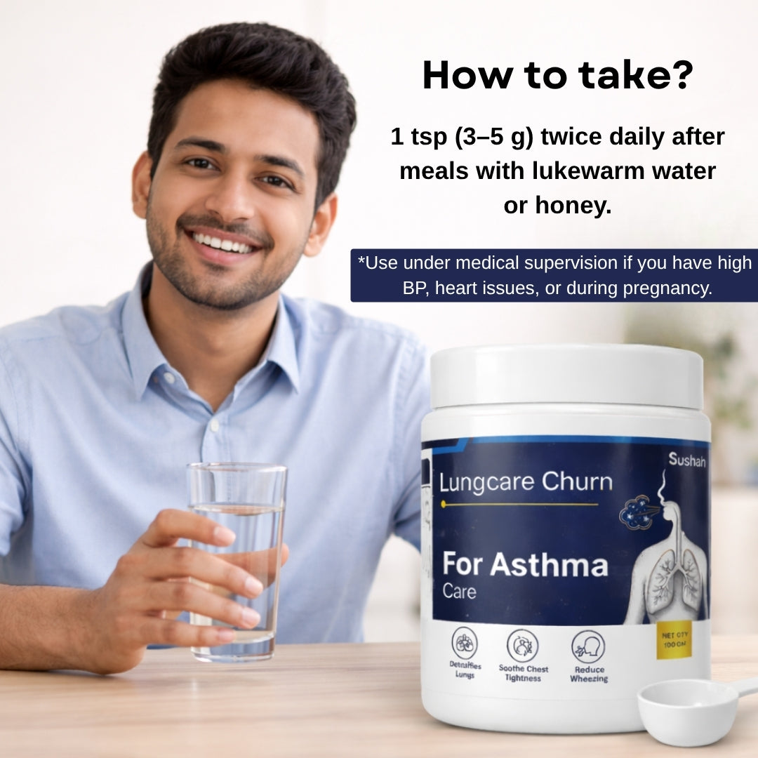 Sushain Lung Care Churn for Asthma Care