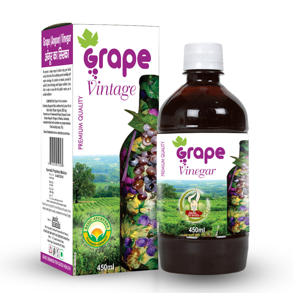Basic Ayurveda Grape Vinegar Angoor