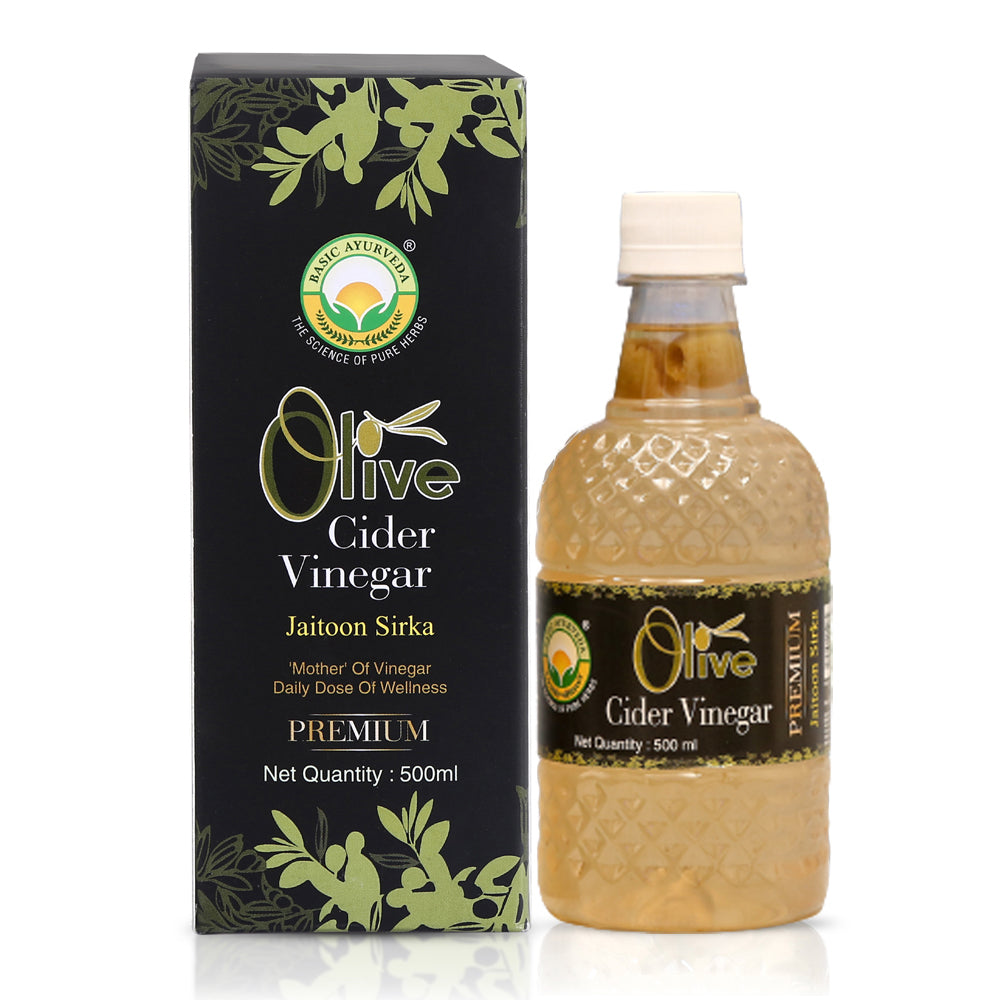 Basic Ayurveda Olive Cider Vinegar Jaitun Ka Sirka