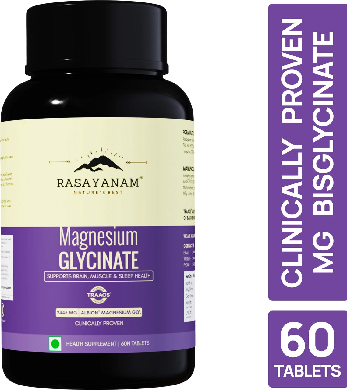 Rasayanam Magnesium Glycinate Tablet