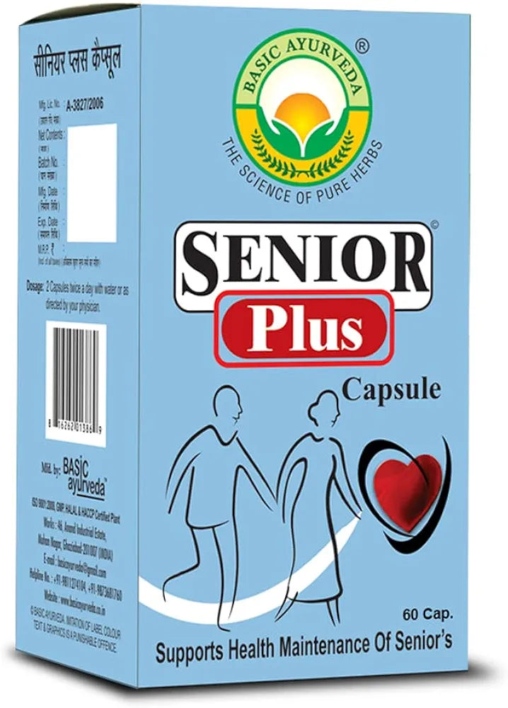 Basic Ayurveda Senior Plus Capsules