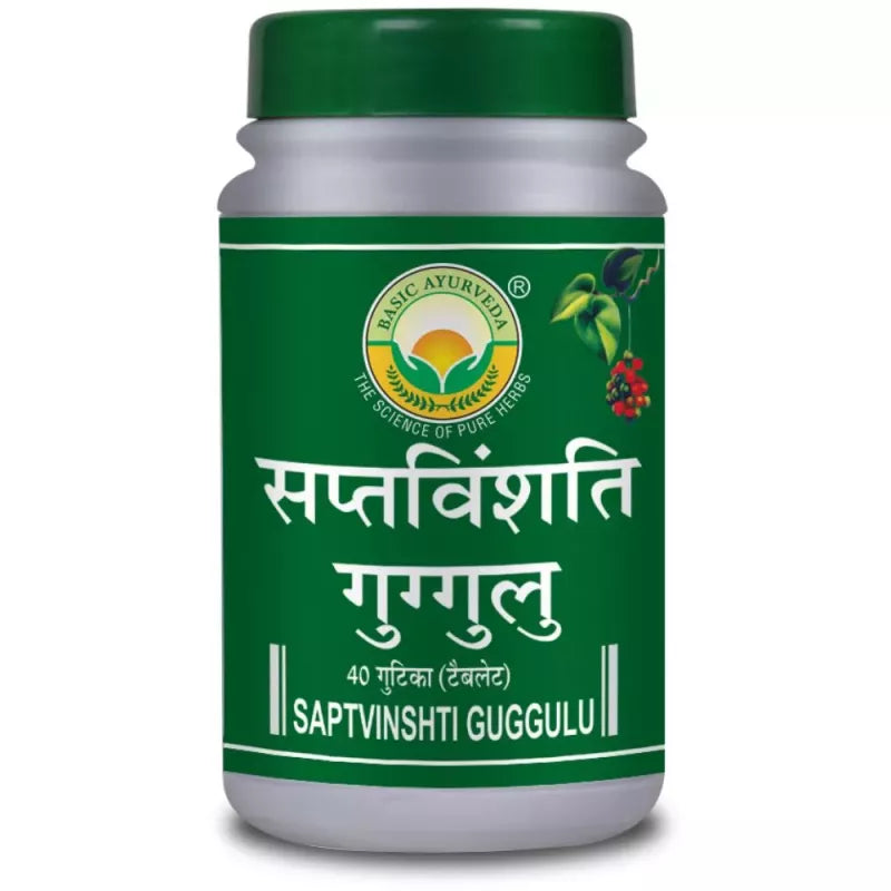Basic Ayurveda Saptvinshati Guggulu Tablets