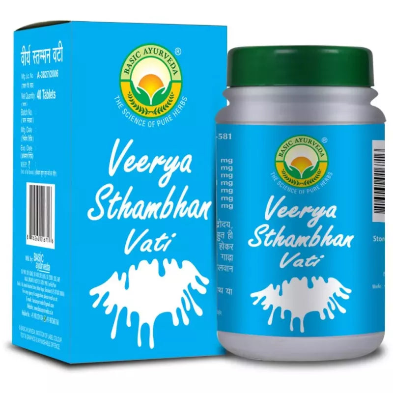 Basic Ayurveda Veerya Stambhan Vati Tablets