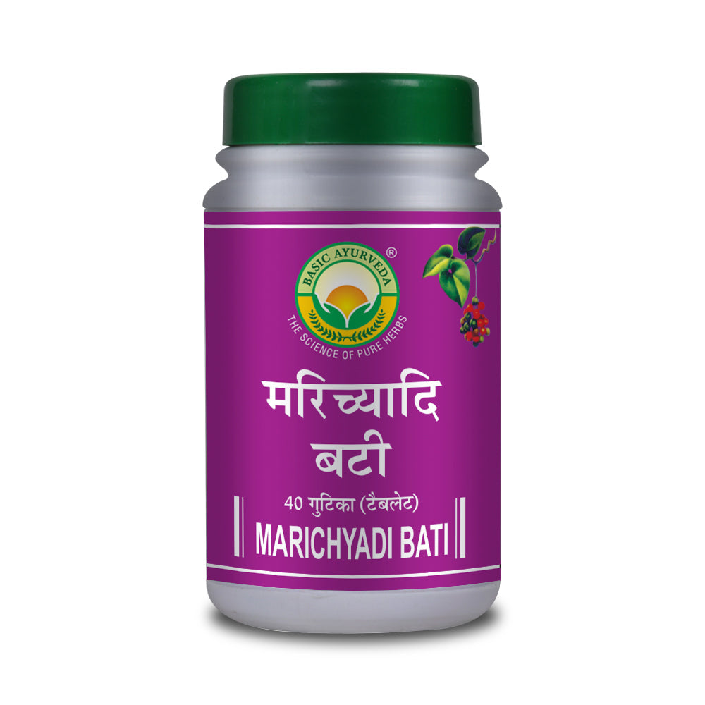 Basic Ayurveda Marichyadi Bati Tablets