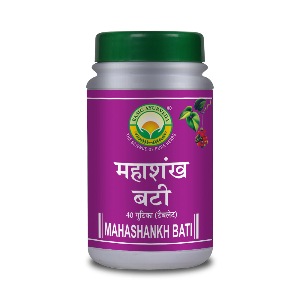 Basic Ayurveda Mahashankh Bati Tablets