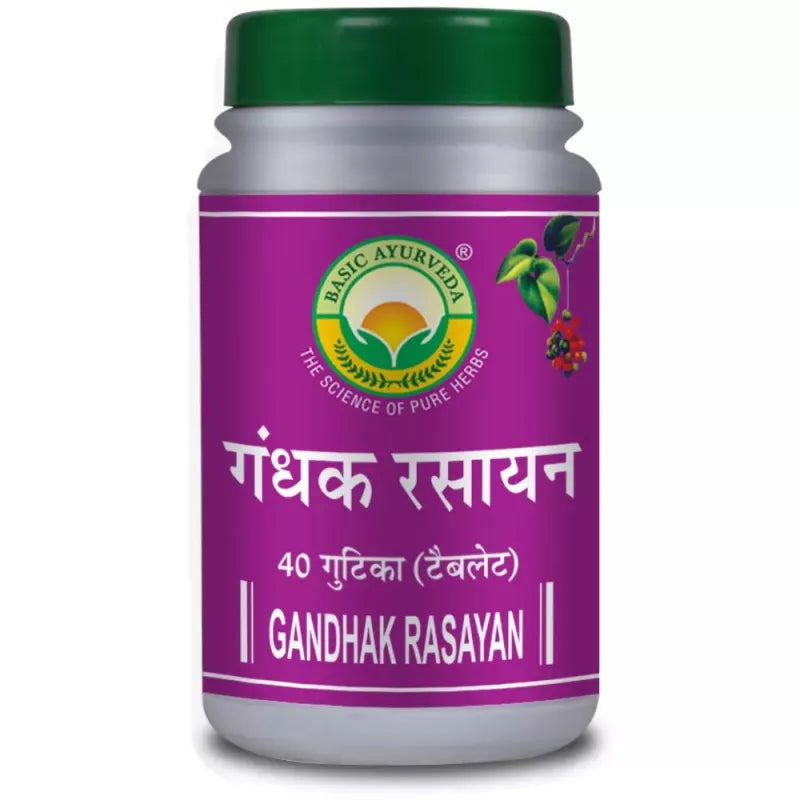 Basic Ayurveda Gandhak Rasayan Bati Tablets