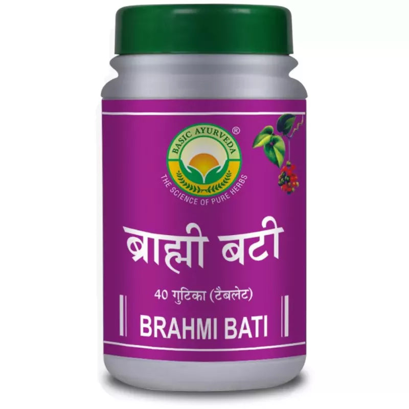 Basic Ayurveda Brahmi Bati Tablets