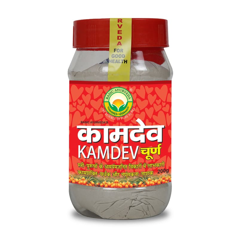Basic Ayurveda Kamdev Churna For Vitality Stamina And Mens Wellness