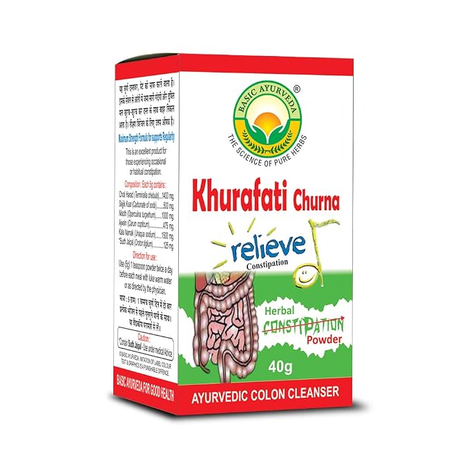 Basic Ayurveda Khurafati Churna For Digestive Health And Appetite Support