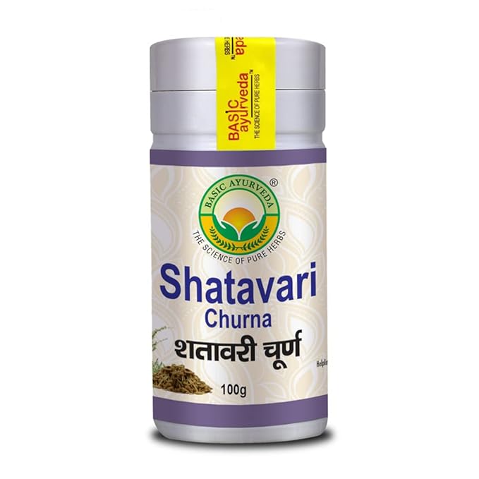Basic Ayurveda Shatavari Churna For Womens Wellness Hormonal Balance And Vitality