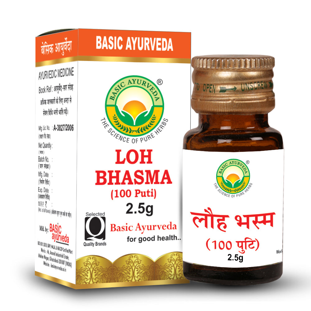 Basic Ayurveda Loh Bhasma M Puti