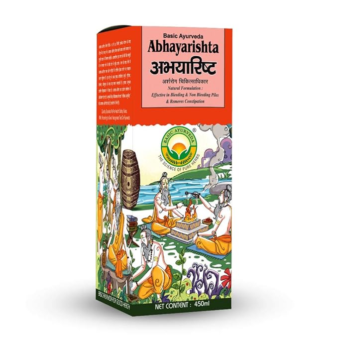 Basic Ayurveda Abhayarishta Ayurvedic Digestive Health Tonic