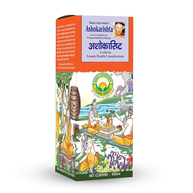 Basic Ayurveda Ashokarishta Ayurvedic Womens Health Syrup