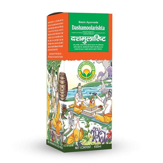 Basic Ayurveda Dashamoolarishta Ayurvedic Womens Health And Recovery Tonic