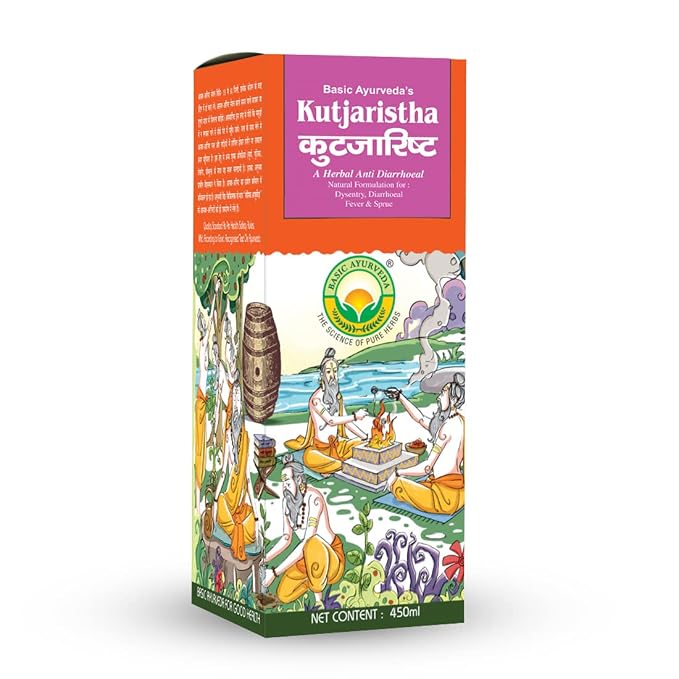Basic Ayurveda Kutjarishta Ayurvedic Digestive Care Syrup