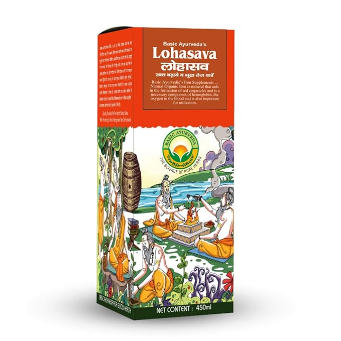 Basic Ayurveda Lohasava Ayurvedic Iron And Energy Tonic