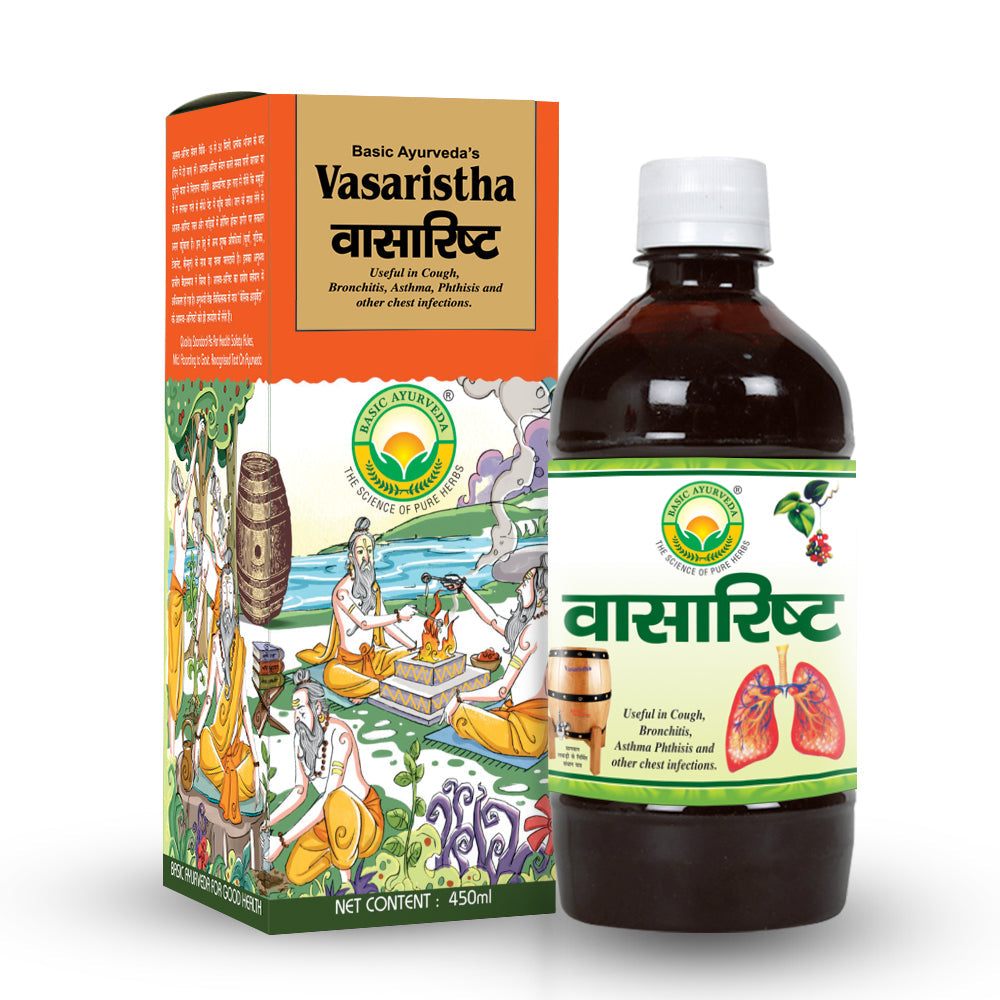 Basic Ayurveda Vasaristha Ayurvedic Respiratory And Lung Health Tonic