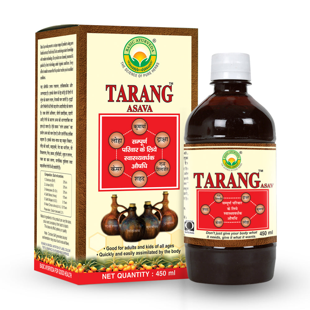 Basic Ayurveda Tarang Asava Ayurvedic General Health Tonic