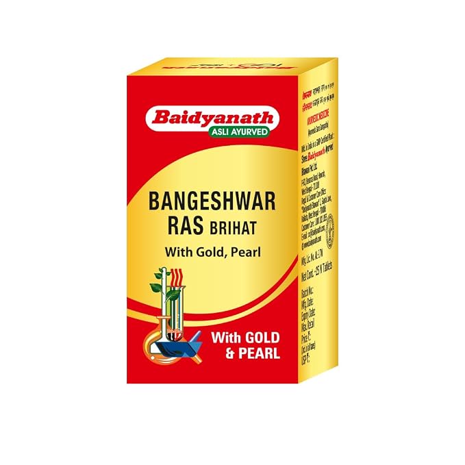 Baidyanath Kolkata Bangeshwar Ras Tablet