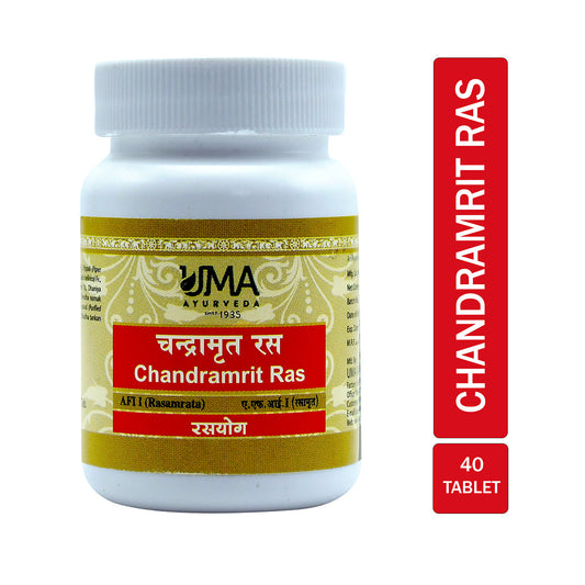 Uma Ayurveda Chandramrit Ras Tablet