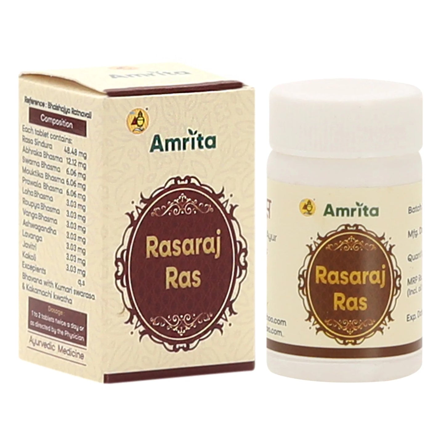 Amrita Rasaraj Ras Tablets