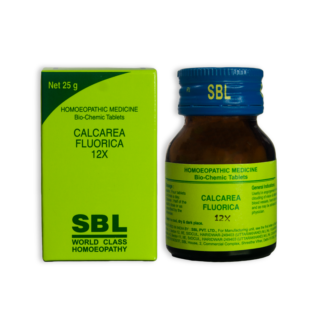 Sbl Calcarea Fluorica 12X