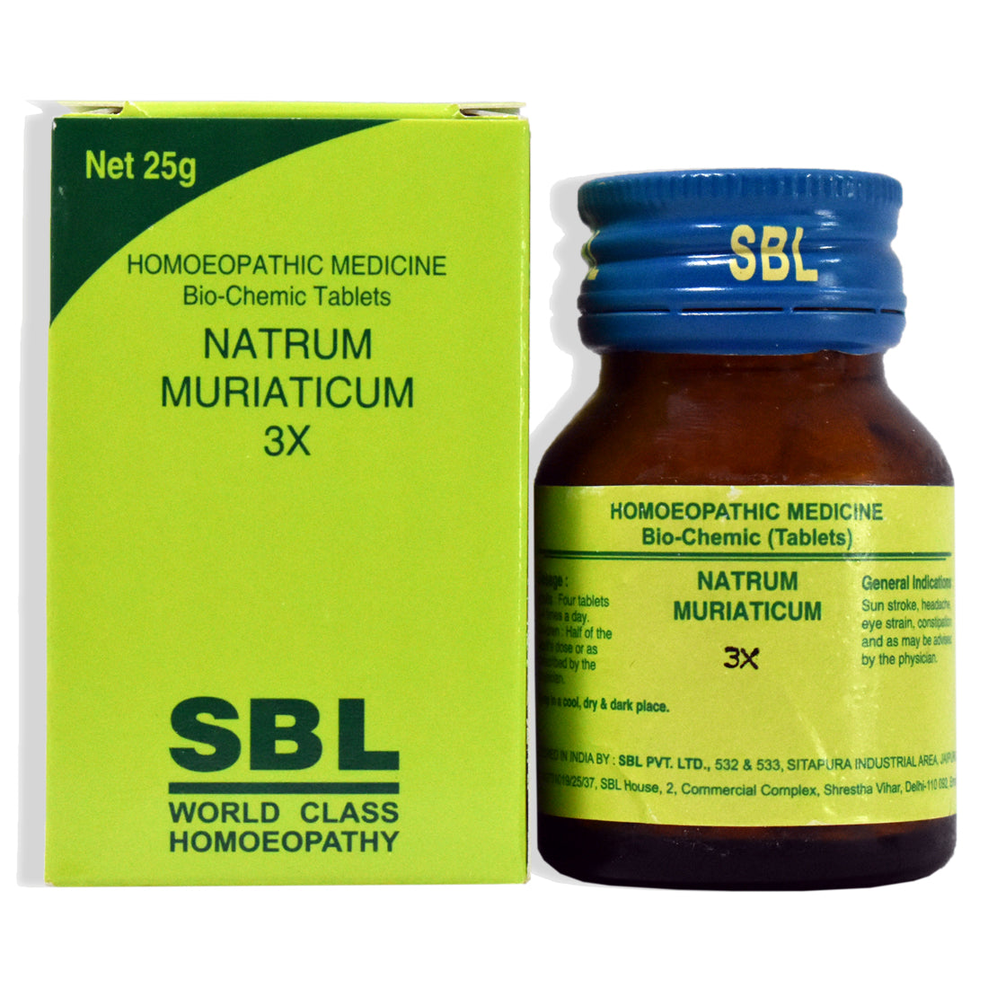 Sbl Natrum Muriaticum 3X