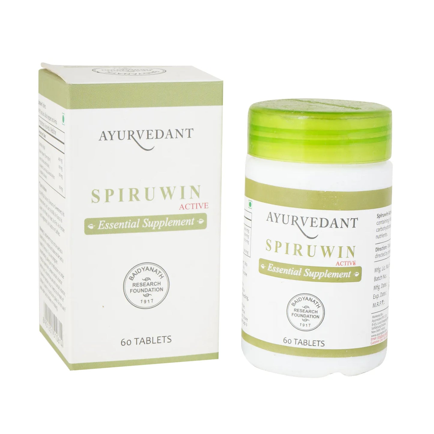Baidyanath Spiruwin Active Tablets