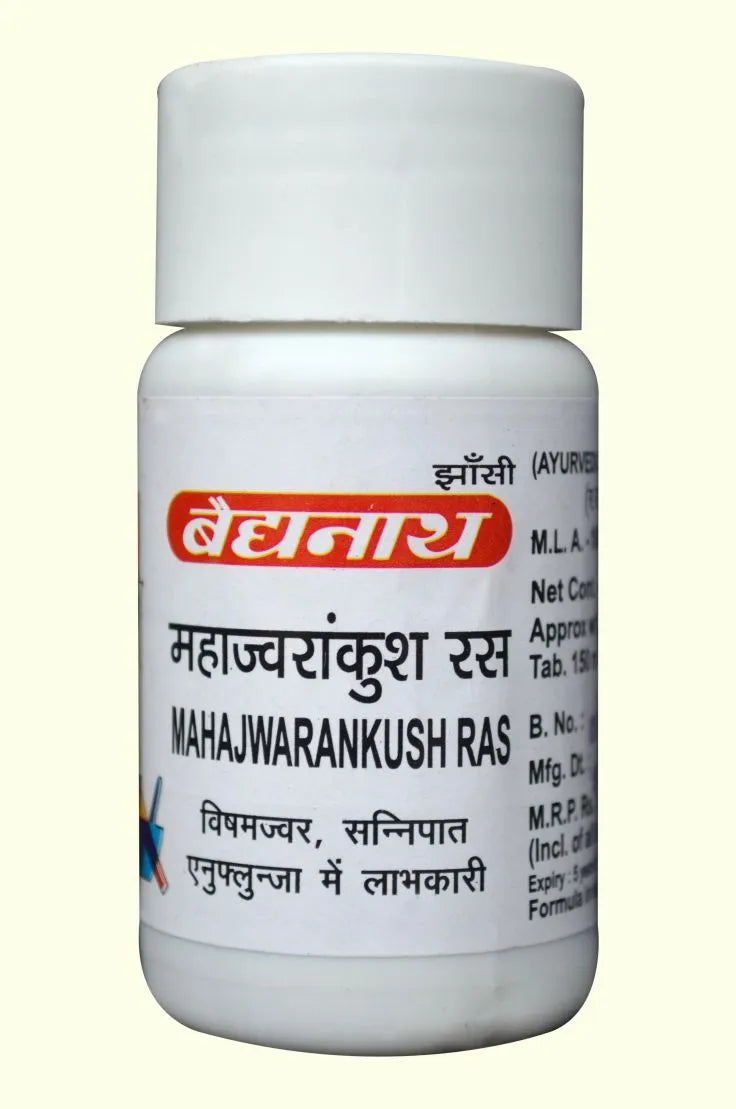 Baidyanath Mahajwarankush Ras Tablets
