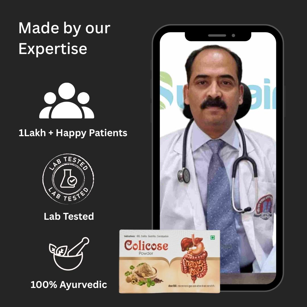 Colicose Powder For Ibs And Colitis