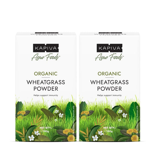 KAPIVA AYUR FOODS ORGANIC WHEATGRASS POWDER