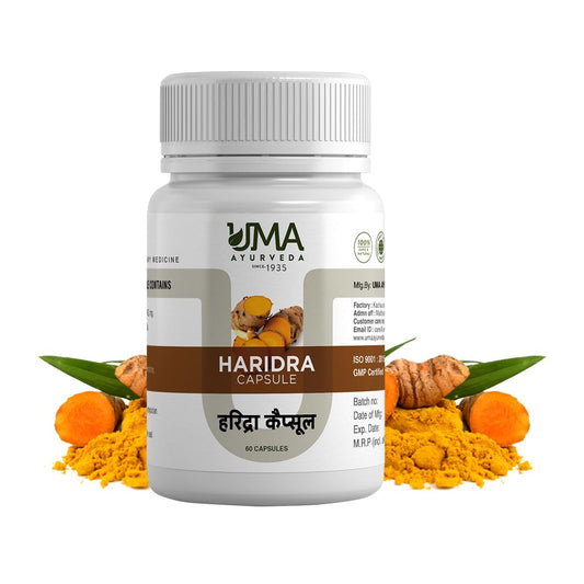 Uma Ayurveda Haridra Capsules
