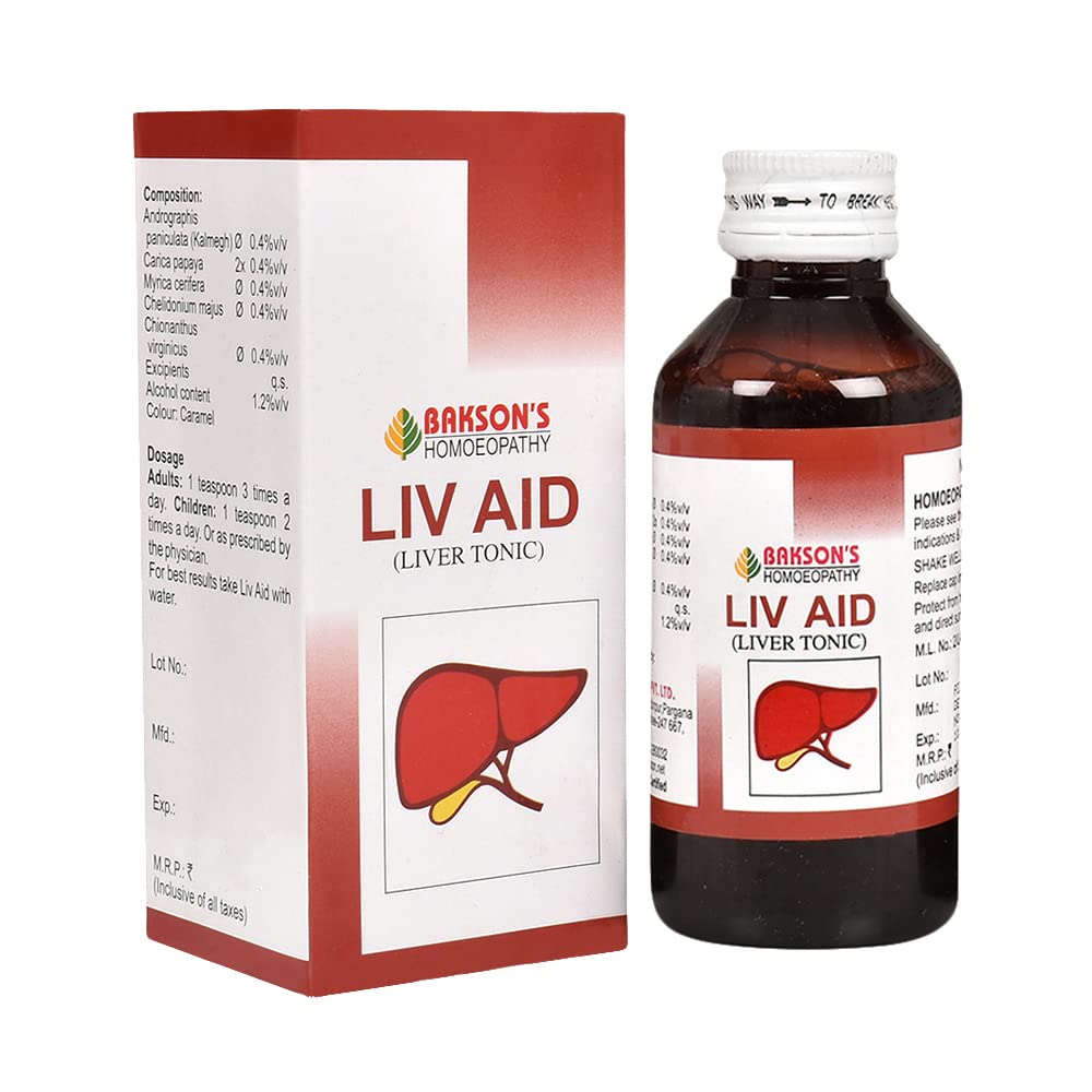 Dr Baksons Liv Aid Liver Tonic Syrup
