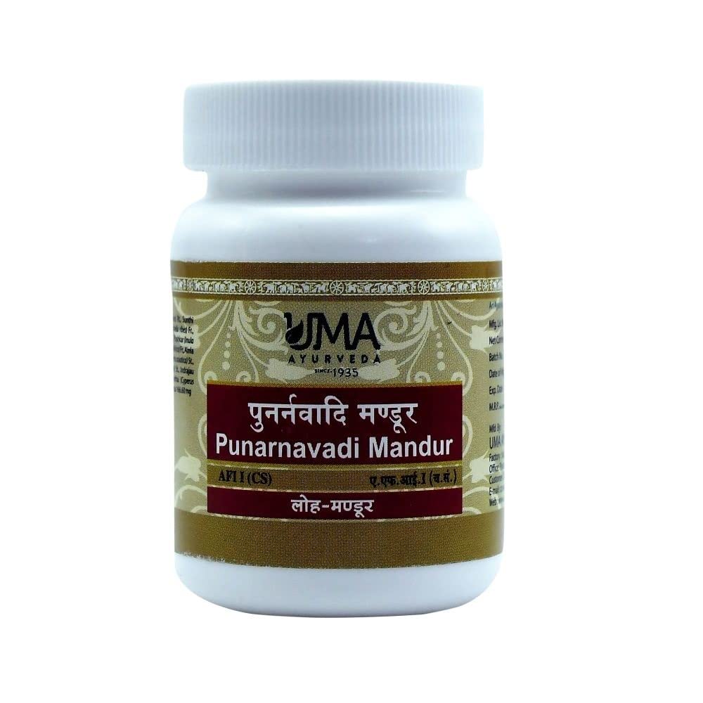 Uma Ayurveda Punarnavadi Mandur Tablet
