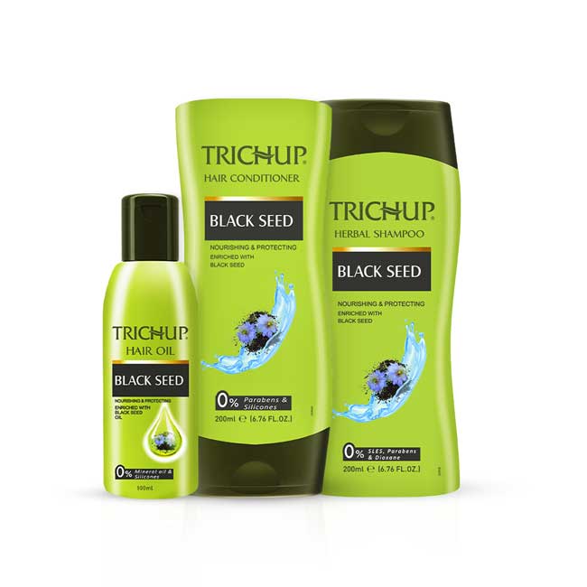 Vasu Trichup Black seed Oil Shampoo and Conditioner