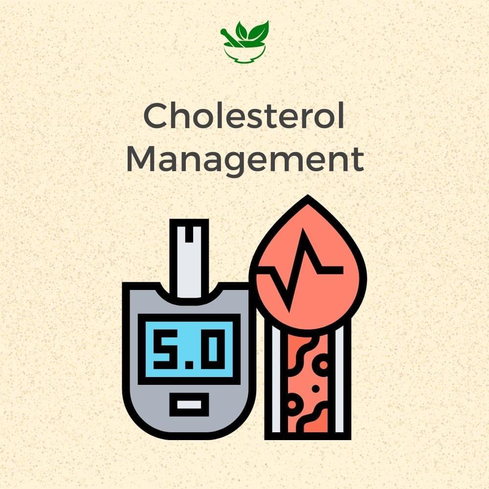 Deep Ayurveda Anti Cholesterol Ayurvedic Management 30 Days Pack