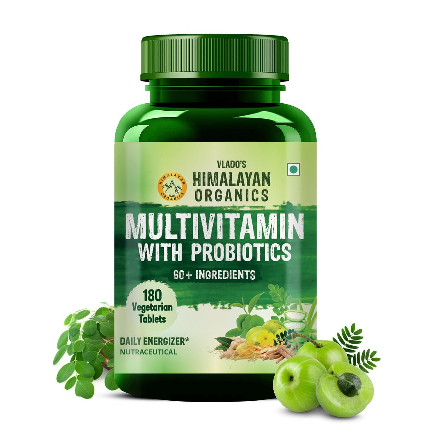 Himalayan Organics Multivitamin For Men And Women With 60 Ingredients Tablets