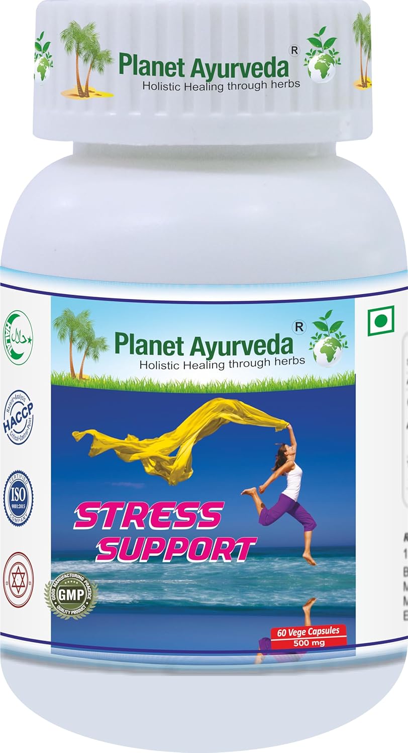 Planet Ayurveda Stress Support Capsules