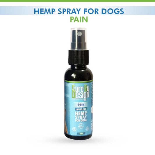 Cure By Design Pain Hemp Spray For Pets