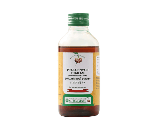 Vaidyaratnam Prasarinyadi Thailam Oil